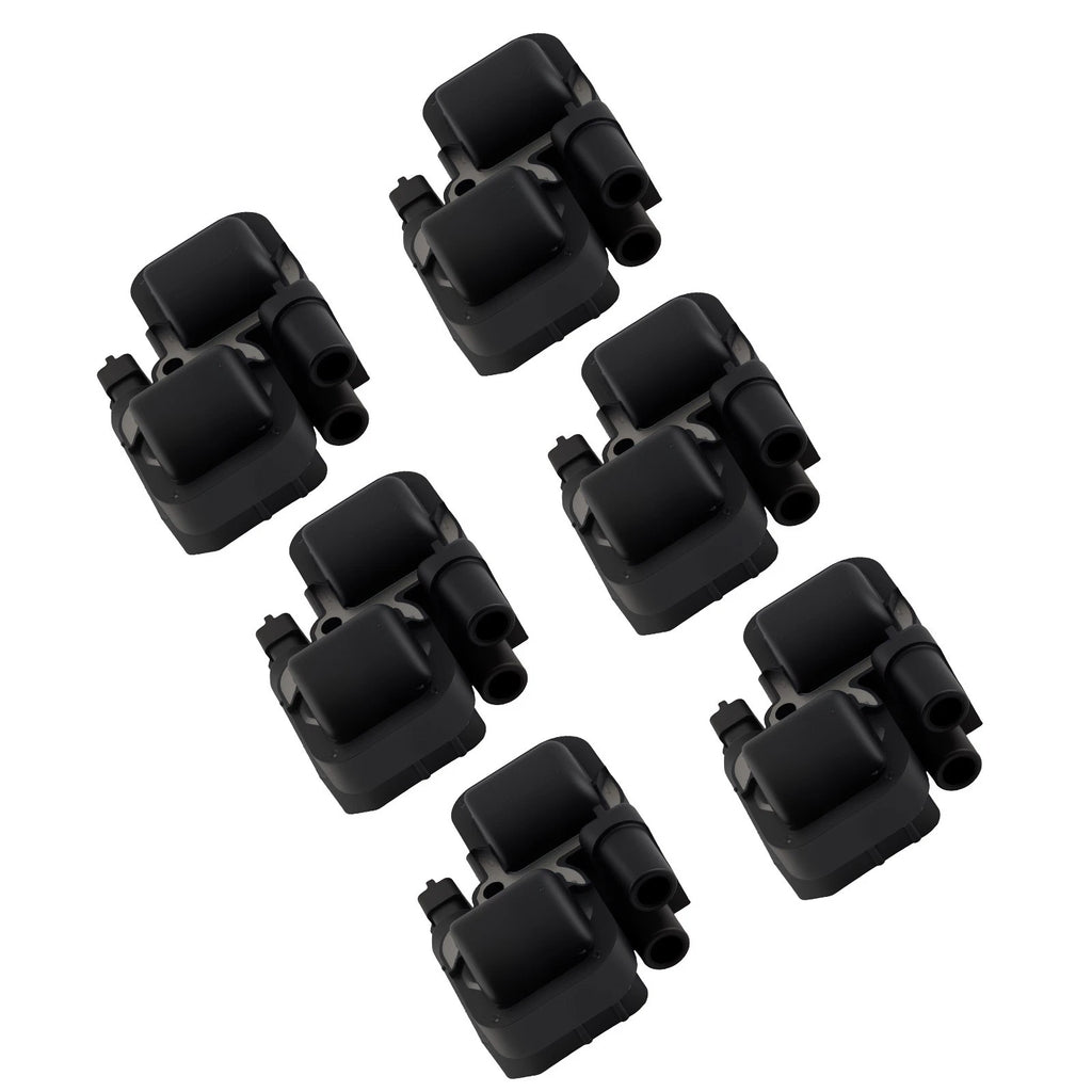 6X Engine Ignition Coils for Mercedes W210 E240 E320 (1997–2002) 0001587803