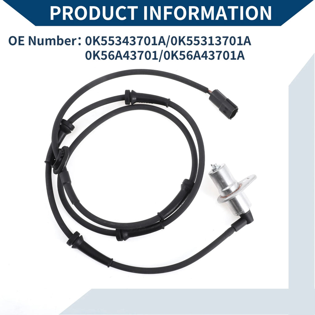 ABS Wheel Speed Sensor for Kia Carnival (2001–2006) No. 0K55343701A/0K55313701A