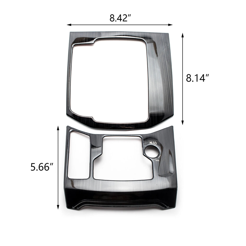 Titanium Interior Gear Shift Cover Trim for Mazda CX-5 (2017-2024)