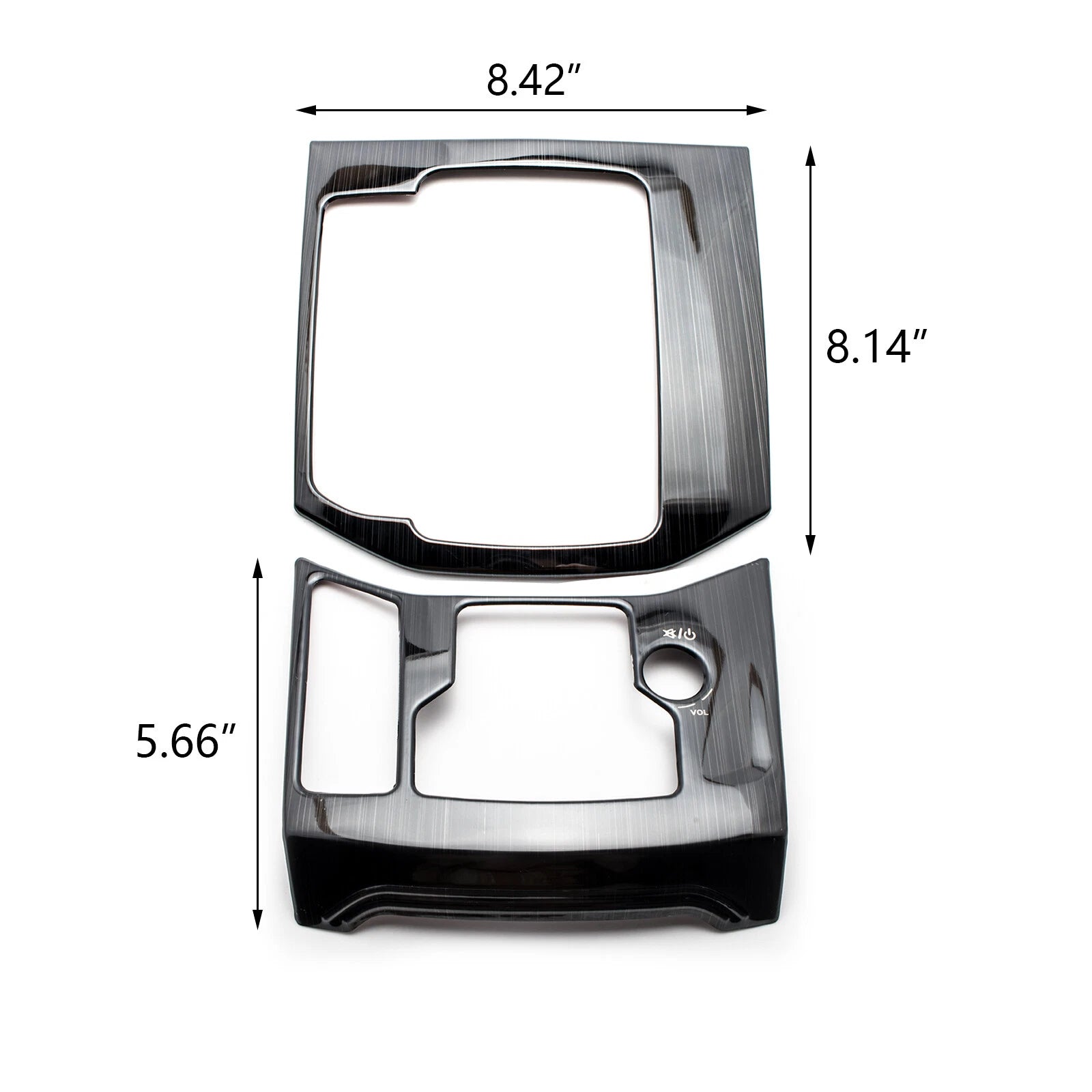 Titanium Interior Gear Shift Cover Trim for Mazda CX-5 (2017-2024)