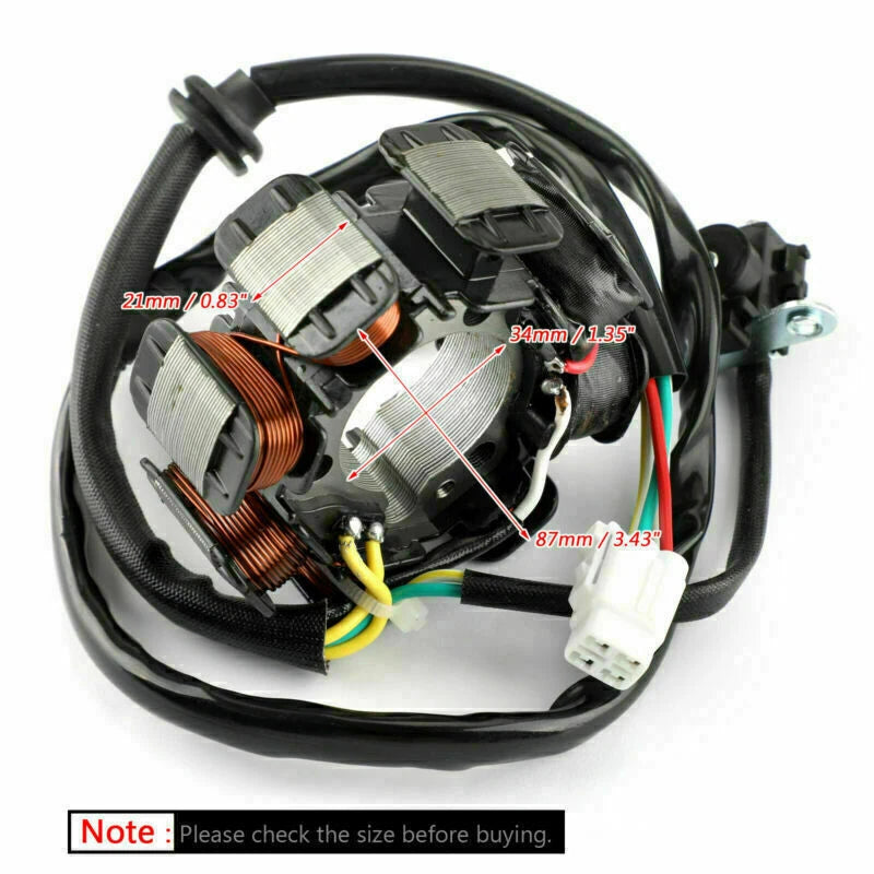 Alternator Stator Coil for Kawasaki KLX 300 KLX300R (1996–2007) #.21003-1274