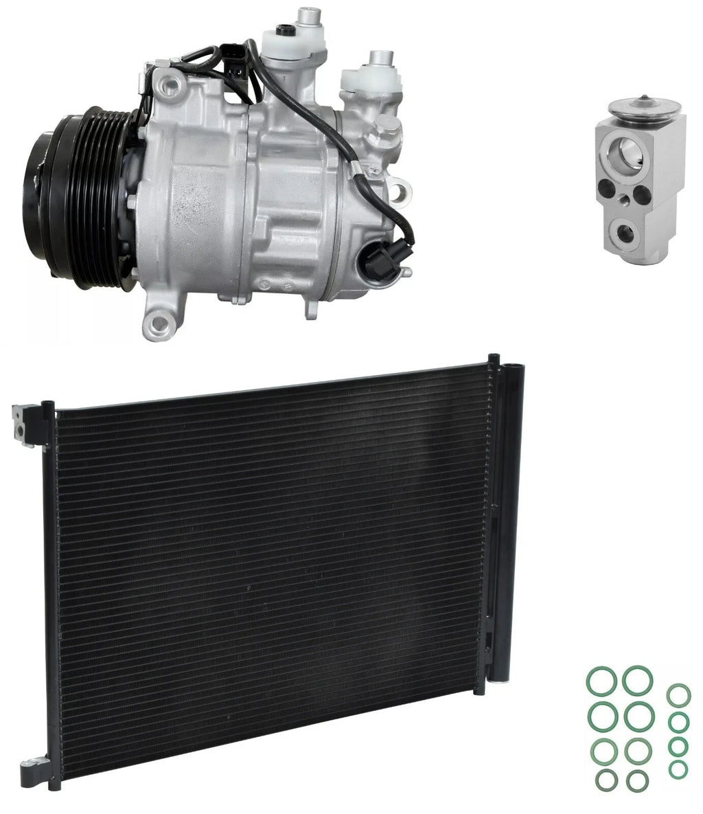 A/C Compressor Kit With Condenser for Mercedes E300 2.0L (2019–2019)