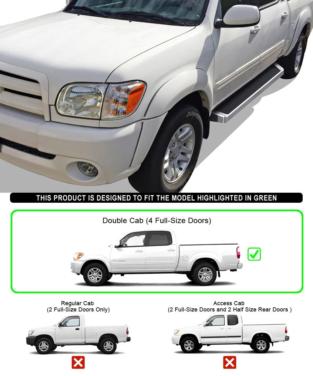 iBoard Running Boards for Toyota Tundra Double Cab (2004-2006)