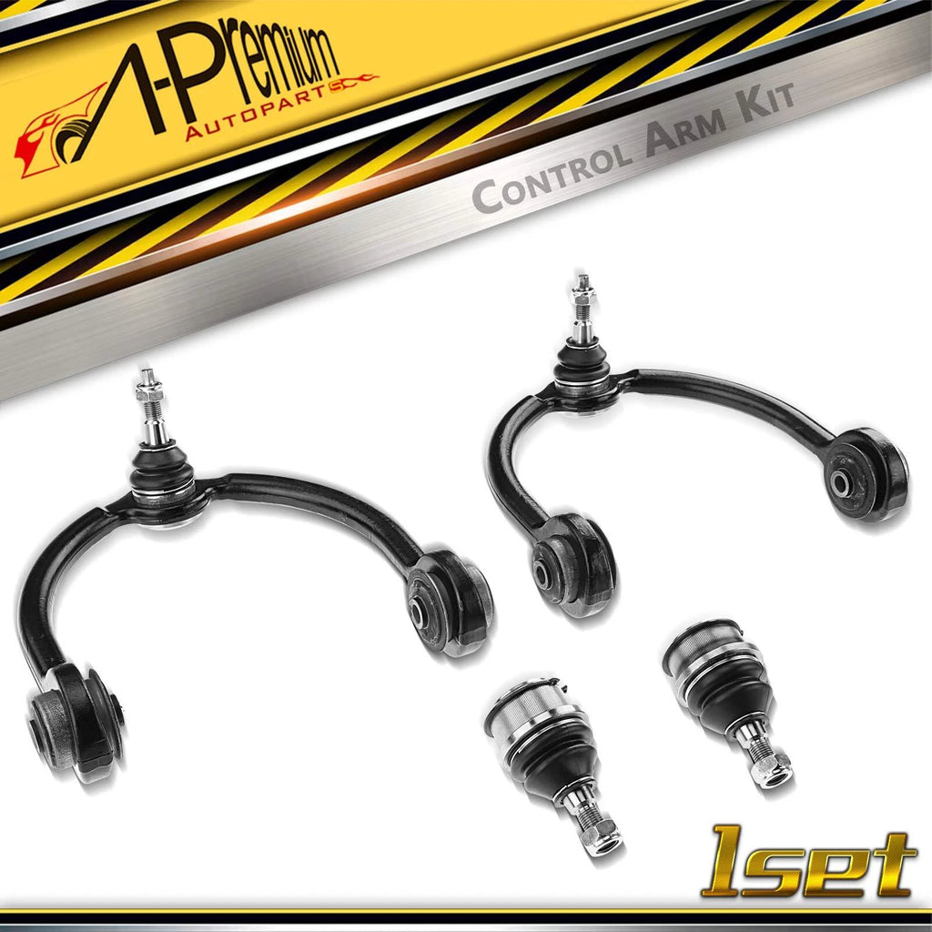 Set of 4 Front Control Arm Ball Joints for Jeep Grand Cherokee (2005–2010)