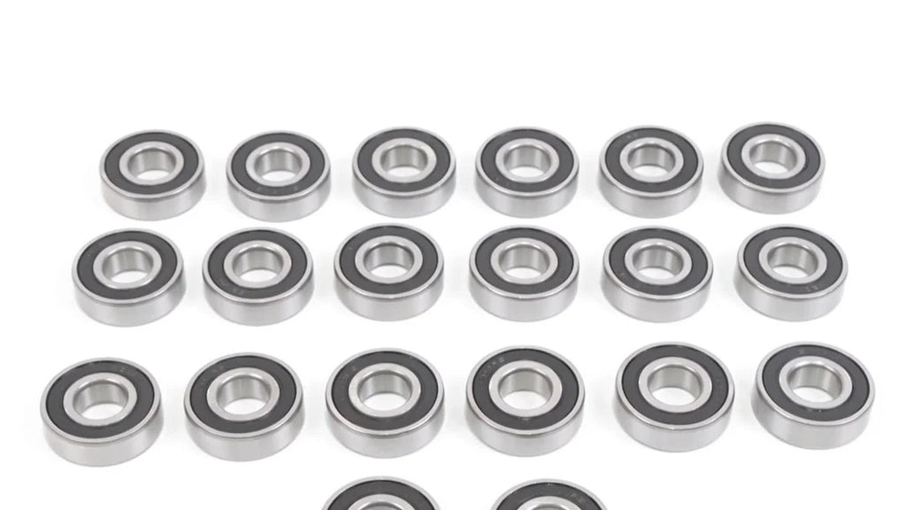 Set of 20 Deep Groove Ball Bearings for Various Applications (20mm ID)