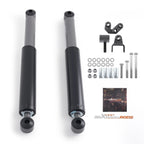 Dual Steering Damper for Jeep Wrangler Rubicon TJ LJ (2003–2006) 2.5"-6.5" Lift