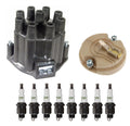 Distributor Rotor Cap & Spark Plugs Kit for Chevrolet Bel Air Impala Parkwood (1958–1966)