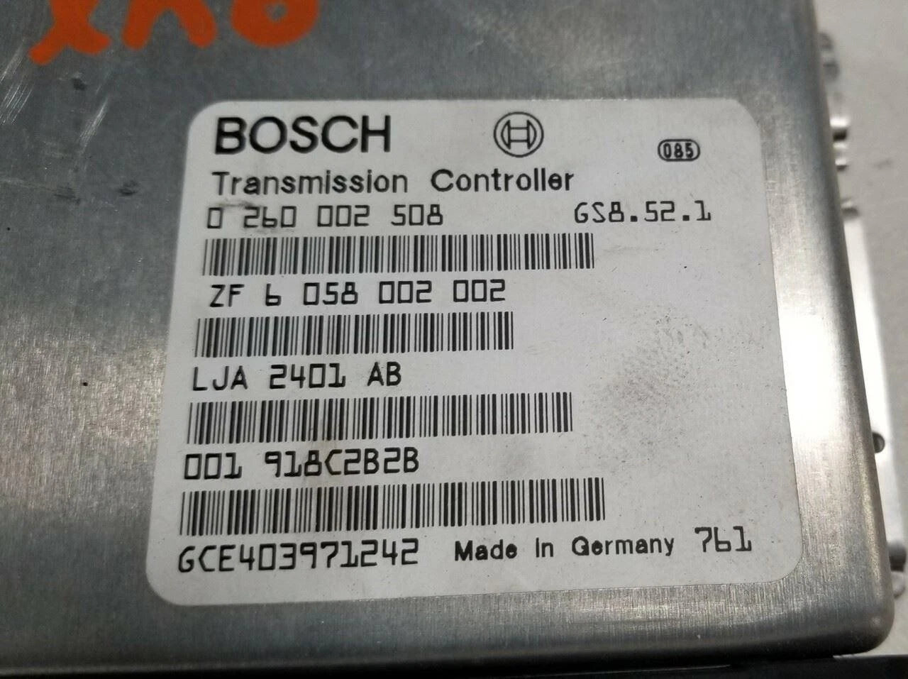 Transmission TCU Module for Jaguar XK8 Convertible (1997–1999) LJA2401AB LJA2401