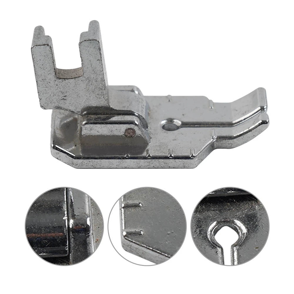 1/4 Metal Patchwork Quilting Foot for Singer Brother White (Low Shank)