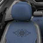 Set of 2 Front Row Seat Covers for Car Truck (CAAP Protex Plus, Blue)