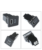 Right Side Switch Button USB-C PD + USB-A QC3.0 Charger for Multivan T5 (2008–2015)