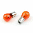 Set of 4 Turn Signal Light Lens Covers + Bulbs for XL 883 1200 48 Sportster