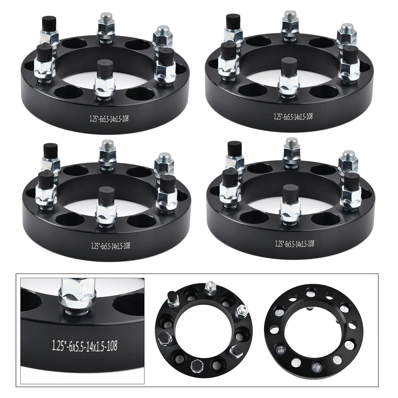1.25" Wheel Spacers for Chevrolet Express (1996–2021)