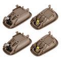 8Pcs Outer Inner Door Handles for Toyota Corolla 1.8L (1998–1999) Black Beige