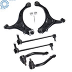 6Pc Front Lower Control Arm Sway Bar Link Boots for Hyundai Santa Fe (2007–2012)