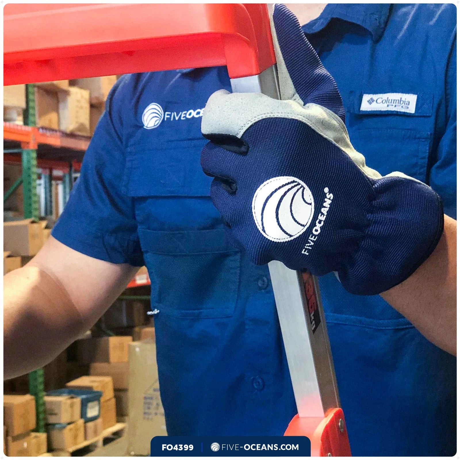 Utility Work Gloves for Fishing, Gardening (Men & Women)