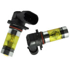 Set of 2 9005 H10 9145 3000K Yellow 100W LED Headlight Fog Light Bulbs