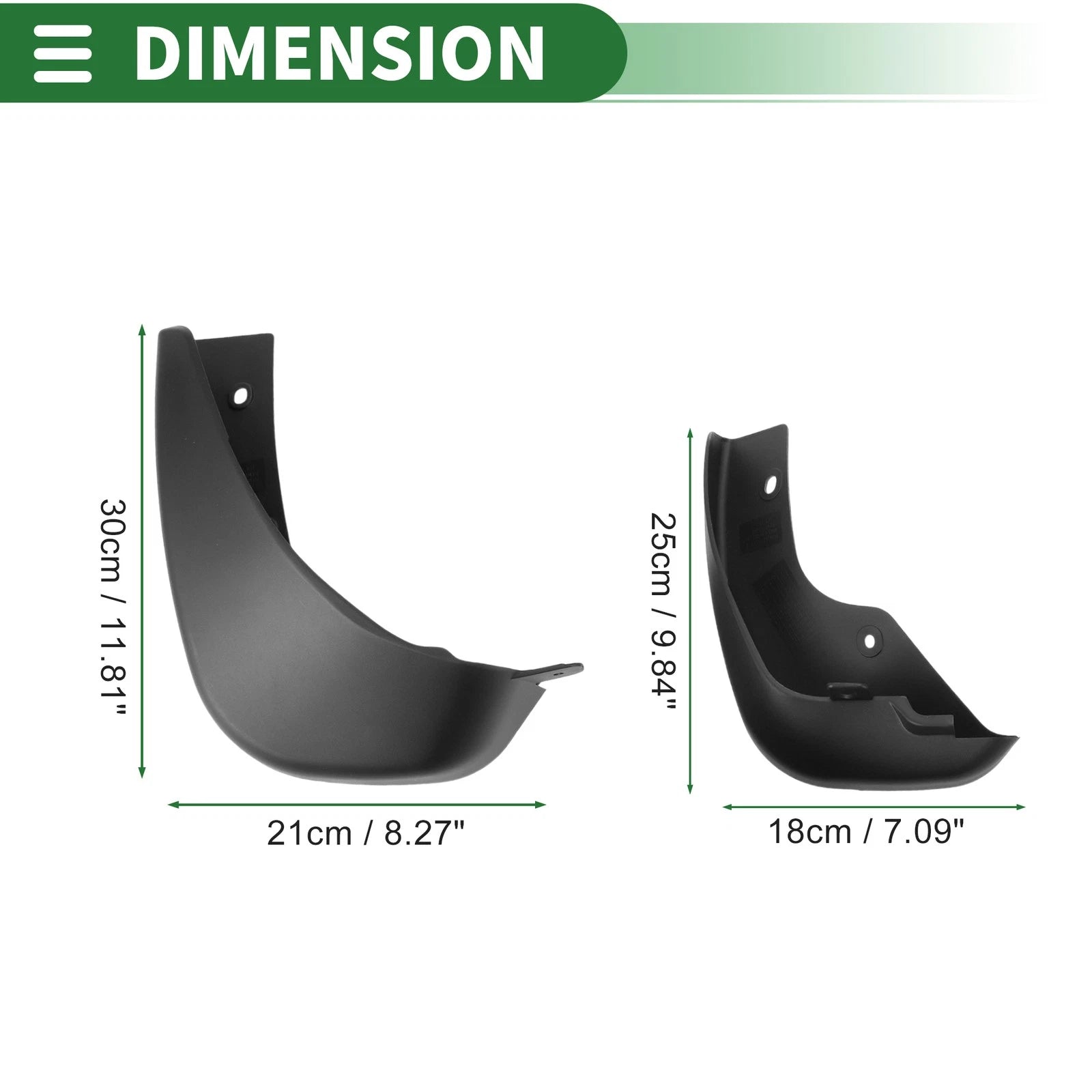 Set of 4 Mud Flaps Splash Guards for Nissan Juke (2011–2015)