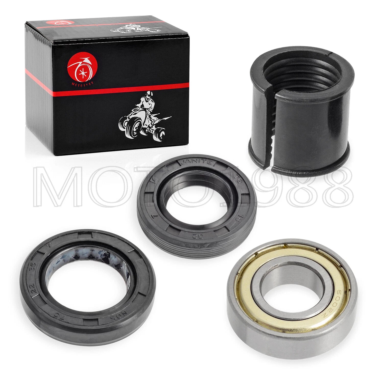 Steering Shaft Bushing Oil Seal Bearing Kit for Polaris Outlaw 50, Sportsman 90 (2005-2023)