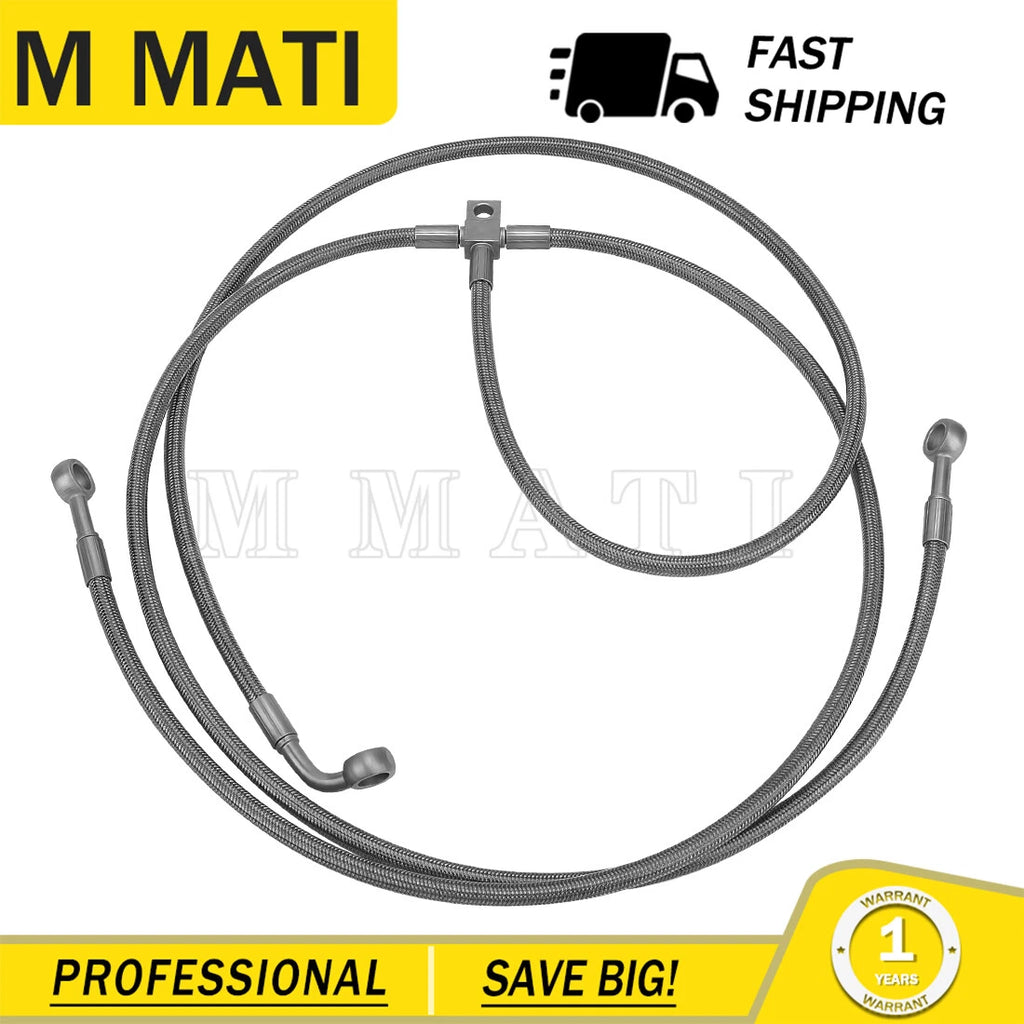 Front Brake Hose Line 1911003 for Polaris Outlaw 450 500 525 Predator 500 (2007–2014)