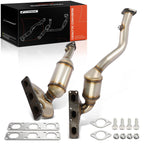 2X Catalytic Converter for BMW E46 330i 325i (2001–2006)