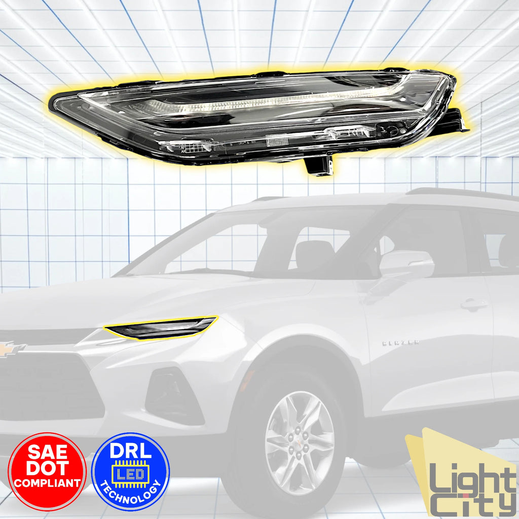 Upper LED DRL Driving Running Light Lamp Left for Chevy Blazer (2019–2022)