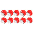 10 B8.4D 5050 1SMD Red LED Dashboard Gauge Indicator Lights for Universal
