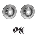 Front 375mm Cross-Drilled Rotors & Disc Brake Pad Kit for Audi A5 Sportback (2010–2016)