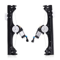 2X Window Regulator w/ Motor for Fiat 500 (2012–2019) Front L&R 68070266AC 68070267AC