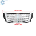 Front Bumper Grille Mesh for Cadillac Escalade (2015–2020) Silvery Grey
