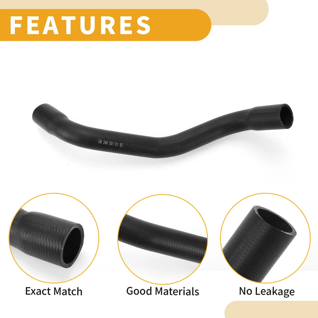 Radiator Coolant Hose for Mercedes GLA250 GLA45 AMG (2015–2020) No.A2465010182