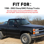 5 Cab Marker Roof Lights for GMC/Chevy C3500/C5500 (2000–2007)