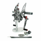 Aluminum Rearsets Footpegs for Aprilia RSV4 1000 (2009–2012) Titan Color