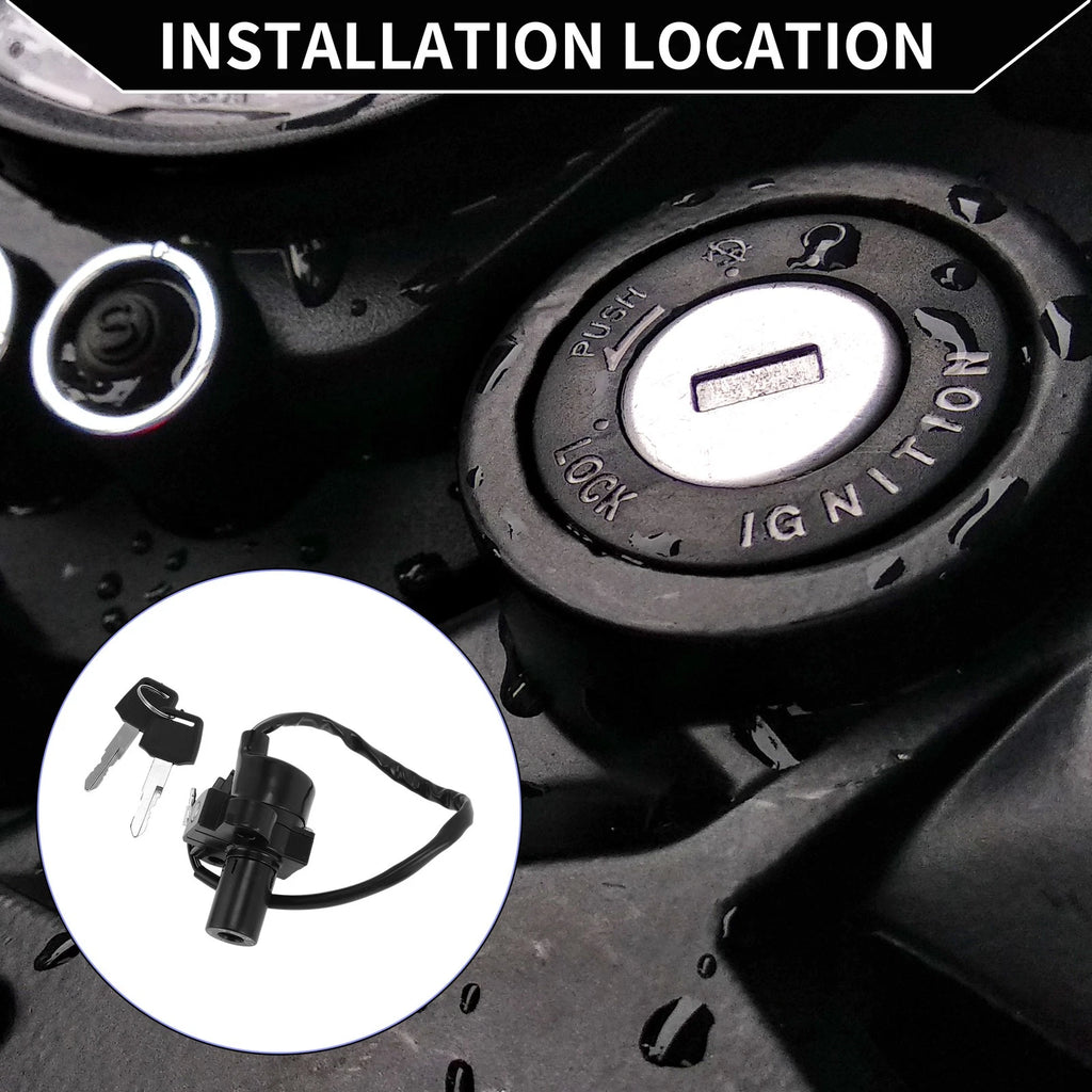 Ignition Key Switch No. 35100MY6671 for Honda XR650 XR650L (1993–2017)