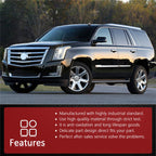 4 x Chrome Door Handle Covers for Cadillac Escalade, Chevrolet Silverado, GMC Yukon