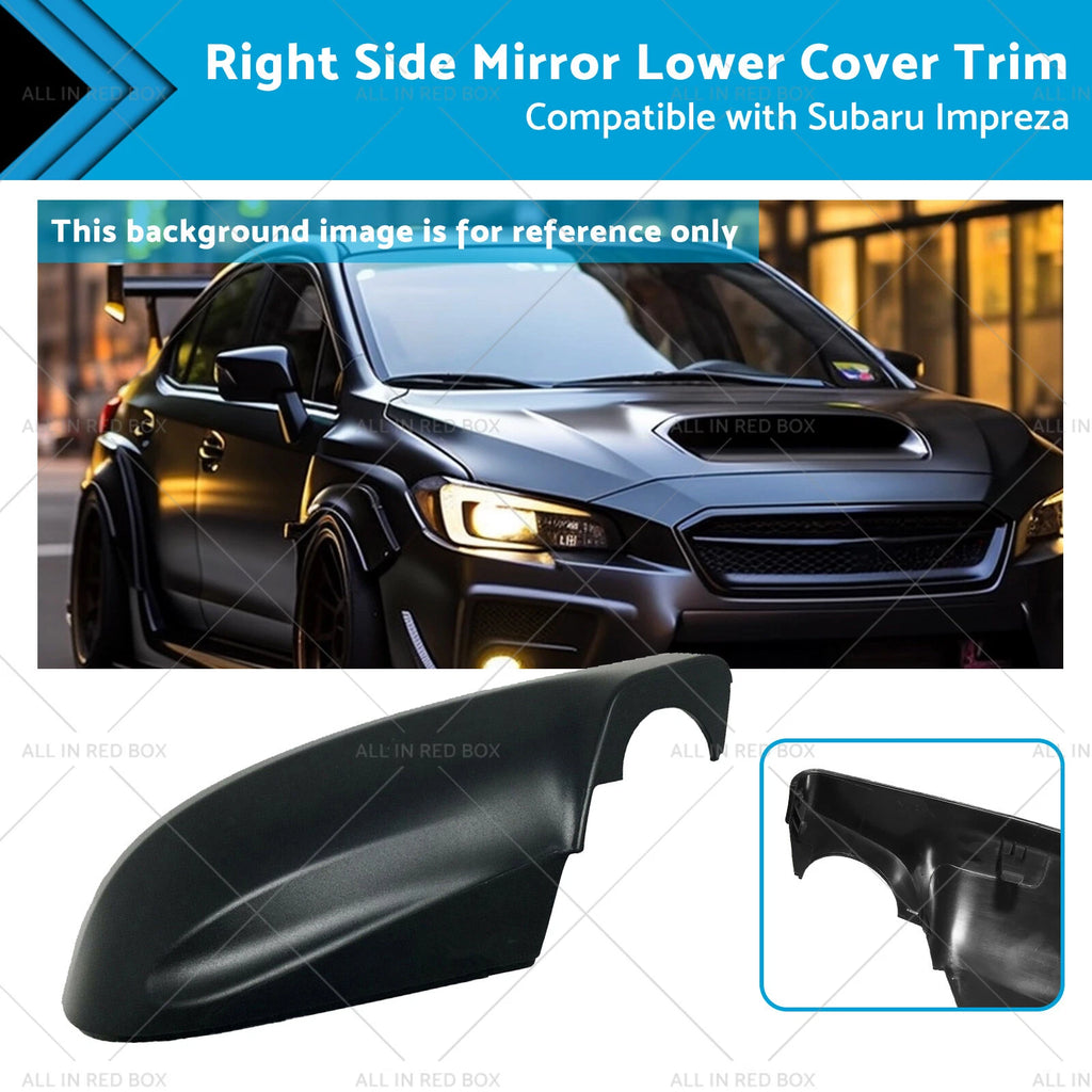 Lower Mirror Cover Trim Right for Subaru Impreza Forester Outback XV (2012–2020)