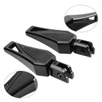 Mini Front Foot Pegs for Harley Softail Street Bob (2018-2023) Black