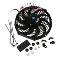 12" Electric Radiator Cooling Fan Kit for Universal Fit (12V)