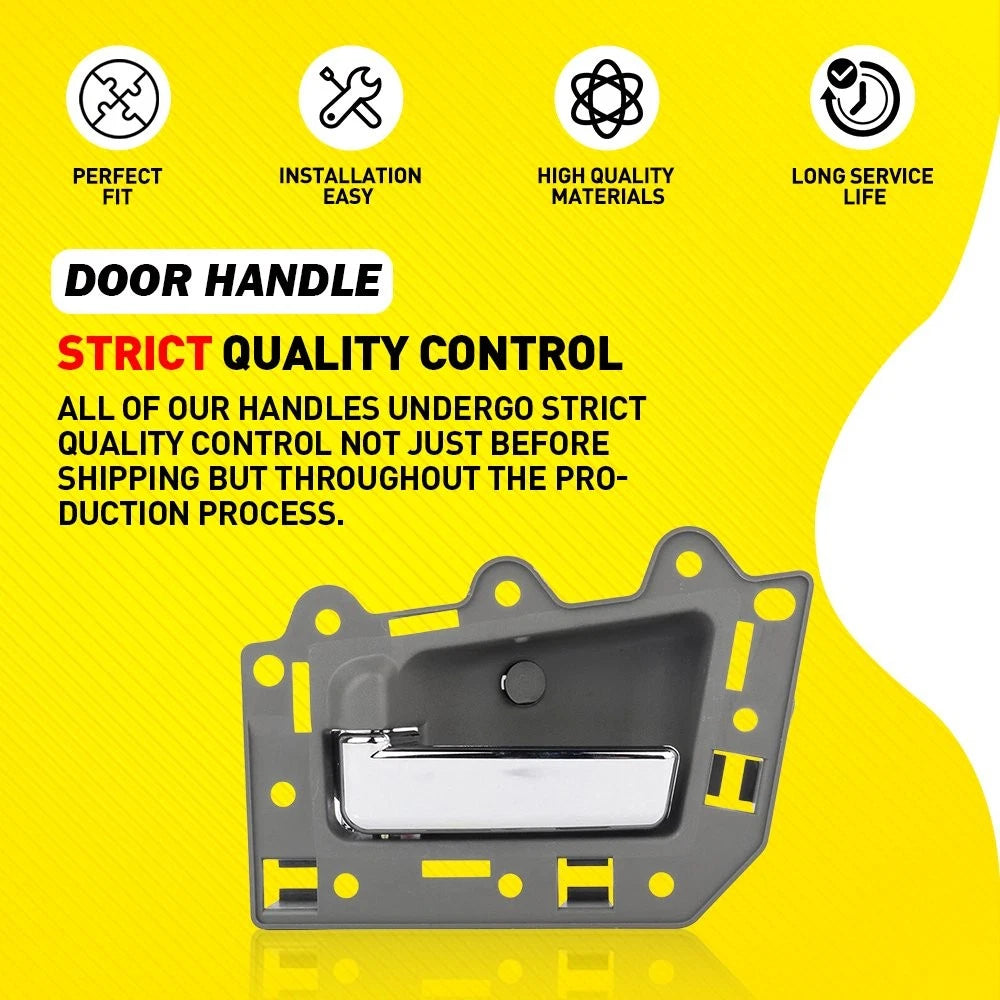 4X Gray Interior Door Handles for Jeep Grand Cherokee (2005–2010) 82168 EPY