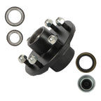 Set of 4 6-Lug Trailer Wheel Hub Kit for 3500 lb Axle