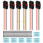 6X Pulse Power Bus Bar Plug Pigtail Connector for Polaris RZR PRO Ranger 1000 XP (2019–2023)