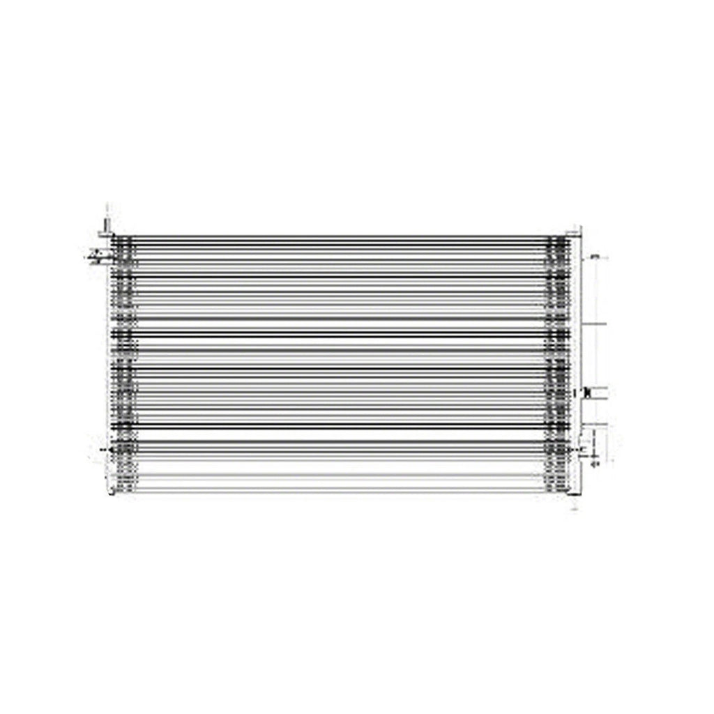 Replacement A/C Condenser Repair Part For 2007-2012 Acura RDX