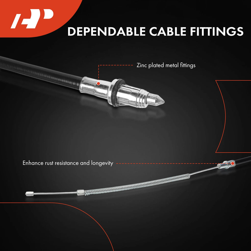 Parking Brake Cable for Chevy Cavalier, Pontiac Grand Am (1995–2005)