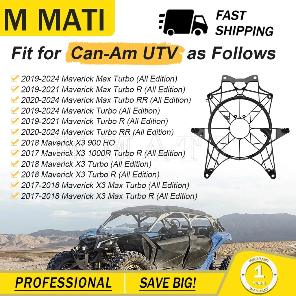Fan Cover for Can-Am Maverick X3 MAX R RR Turbo (2017–2024)