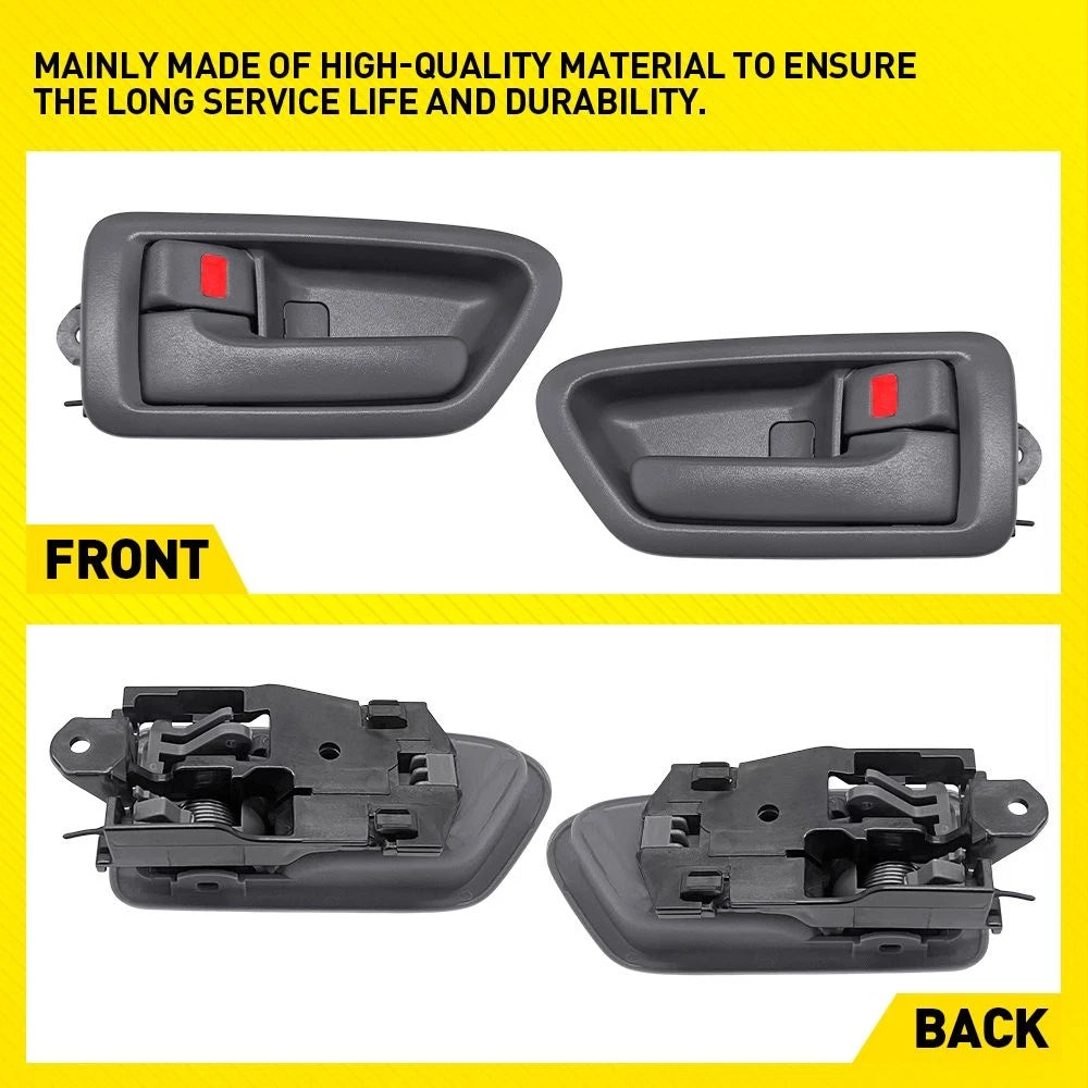 Set of 4 Door Handles for Toyota Camry (1997–2001) Gray Interior