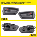 Set of 4 Door Handles for Toyota Camry (1997–2001) Gray Interior