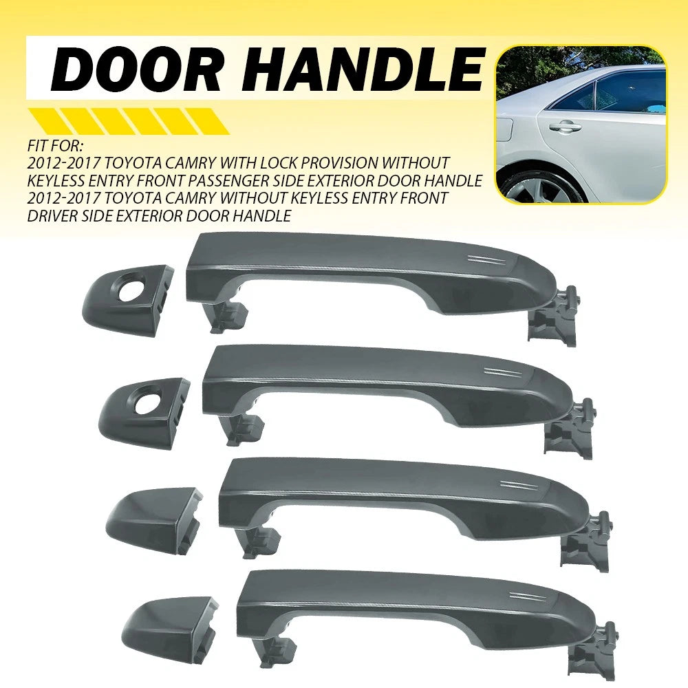 Exterior Door Handle Set for Toyota Camry (2012–2017) Gray