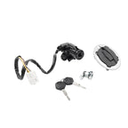 Ignition Switch Lock Fuel Gas Cap Key Set for Kawasaki Ninja 650 Z650 (2017-2023)