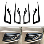 Carbon Fiber Fog Light Lamp Cover for VW Golf MK7.5 (2017–2019)
