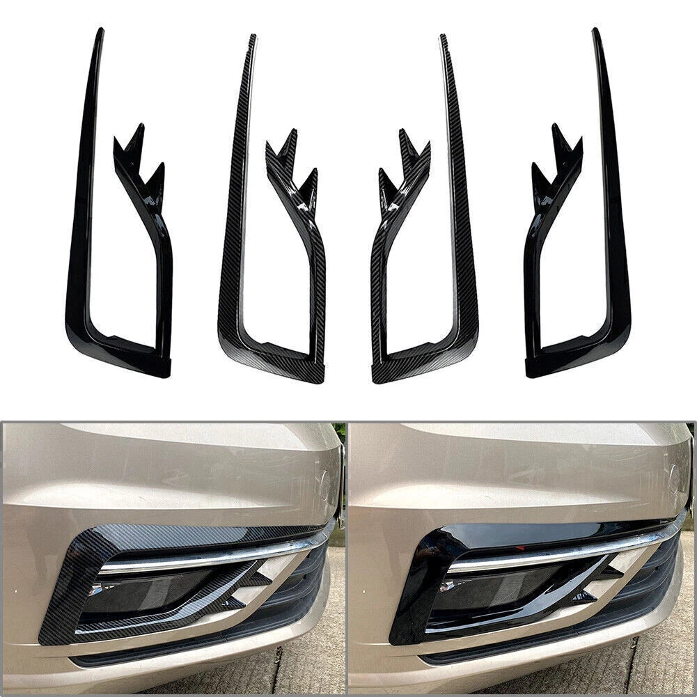 Carbon Fiber Fog Light Lamp Cover for VW Golf MK7.5 (2017–2019)